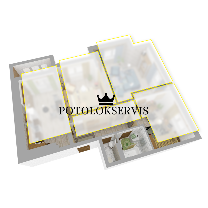 Трешка под ключ!